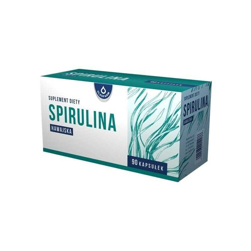 Spirulină hawaiiană Oleofarm (90 capsule)