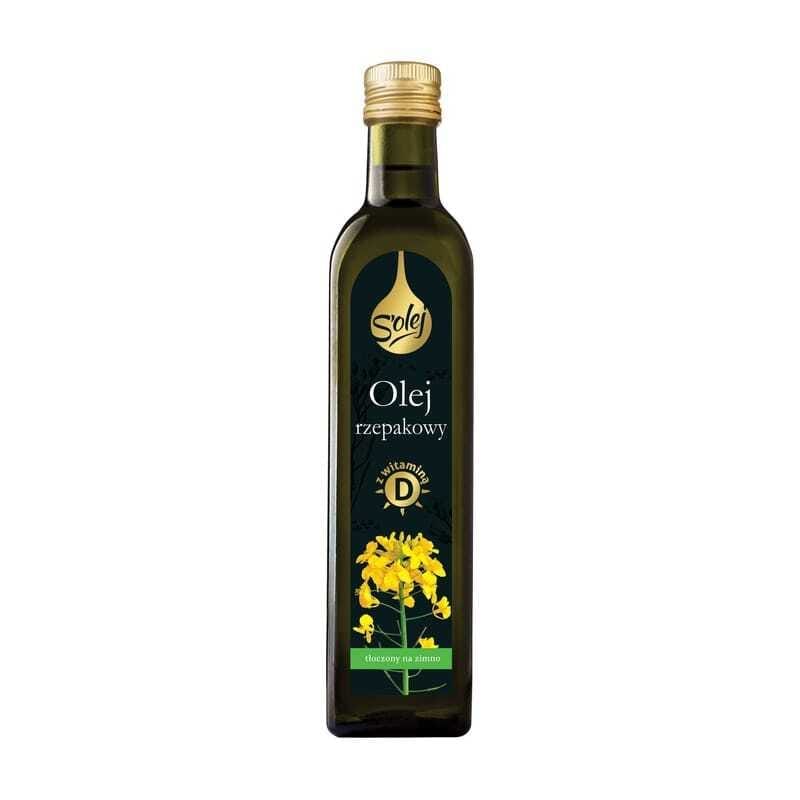 Ulei de rapiță cu vitamina D, presat la rece Oleofarm (250 ml)