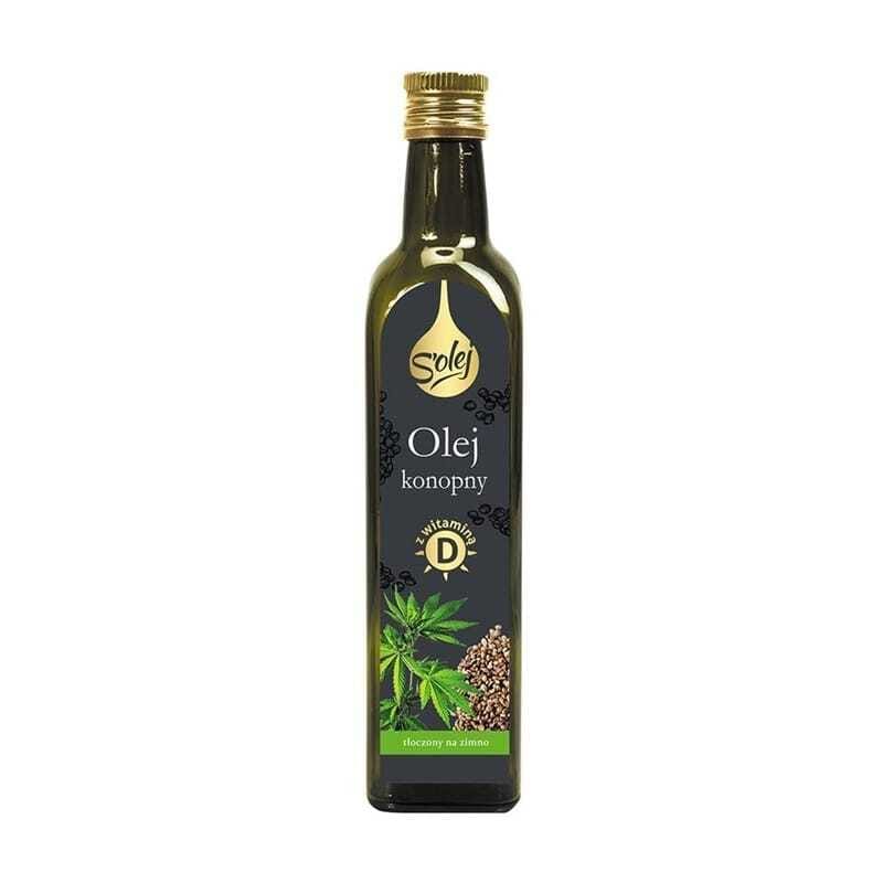 Ulei de cânepă cu vitamina D, presat la rece Oleofarm (250 ml)
