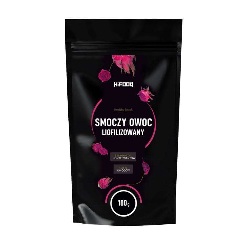 Pitaya roz pulbere – liofilizată HiFOOD (100 g)