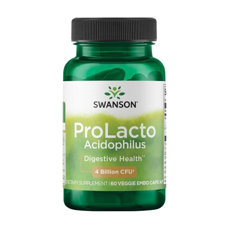 ProLacto Acidophilus – 4 mld CFU Swanson (60 capsule)