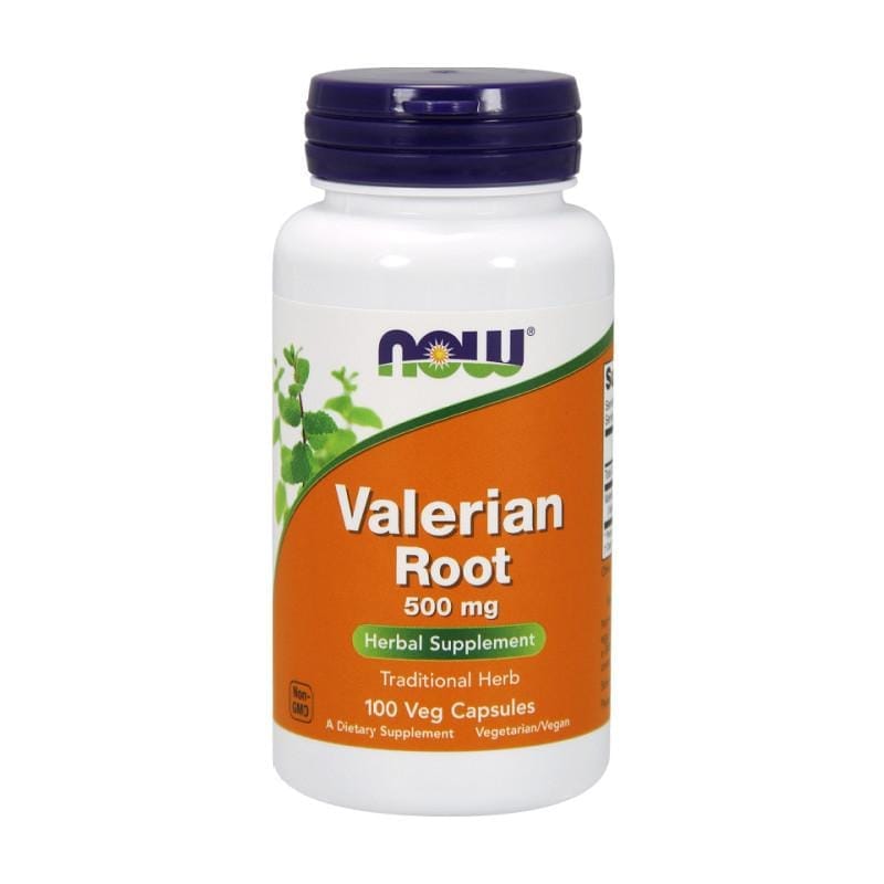 Valeriană NOW, 500 mg (100 capsule)