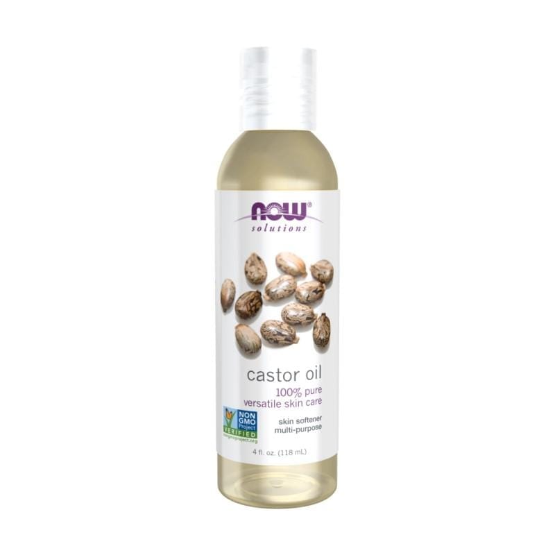 Ulei de ricin - cosmetic NOW (118 ml)