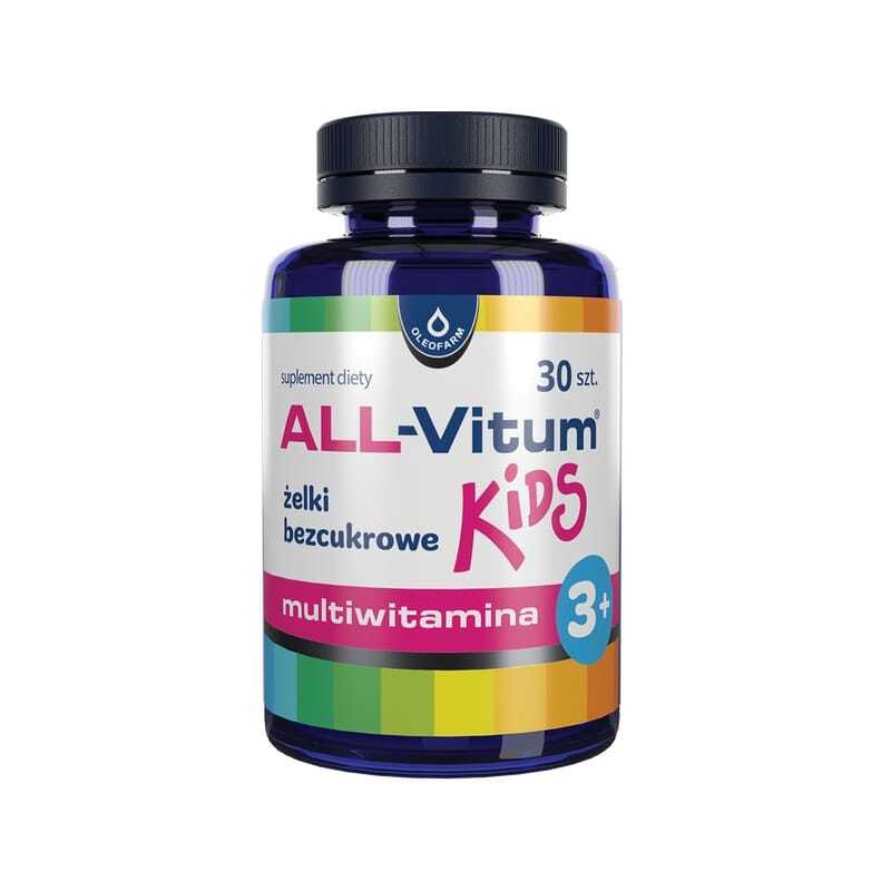 Multivitamine pentru copii ALL-Vitum Oleofarm (30 jeleuri masticabile)