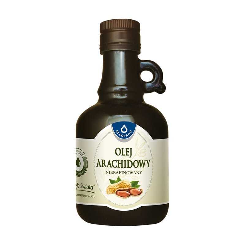 Ulei de arahide nerafinat Oleofarm (250 ml)