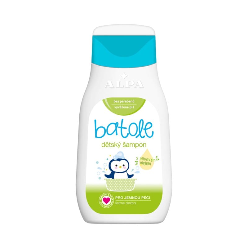 Șampon pentru copii cu ulei de măsline Batole Alpa (200 ml)