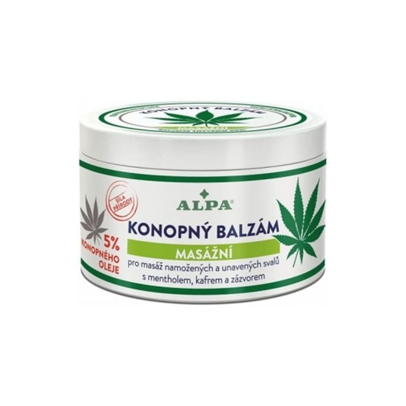 Balsam de cânepă - pentru masaj Alpa (250 ml)