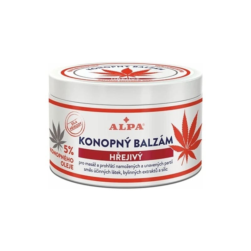 Balsam cu cânepă - încălzitor Alpa (250 ml)