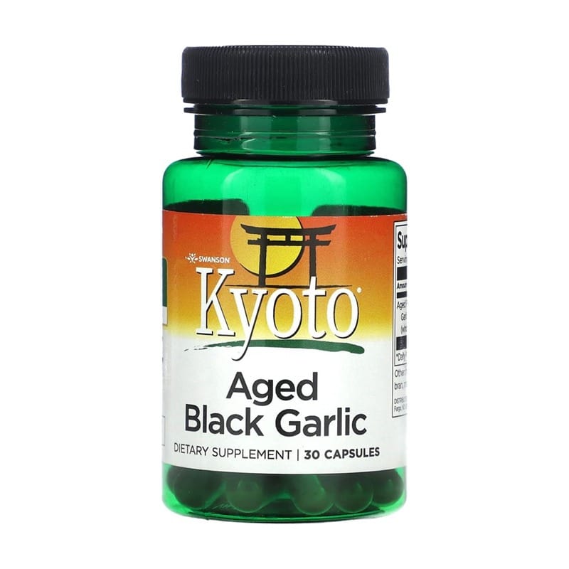 Usturoi negru Swanson, 650 mg (30 capsule)