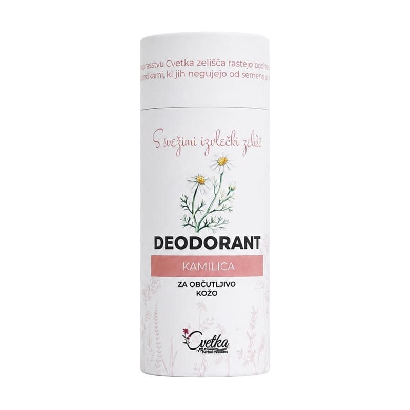 Deodorant bio din plante cu mușețel Cvetka (50 ml)