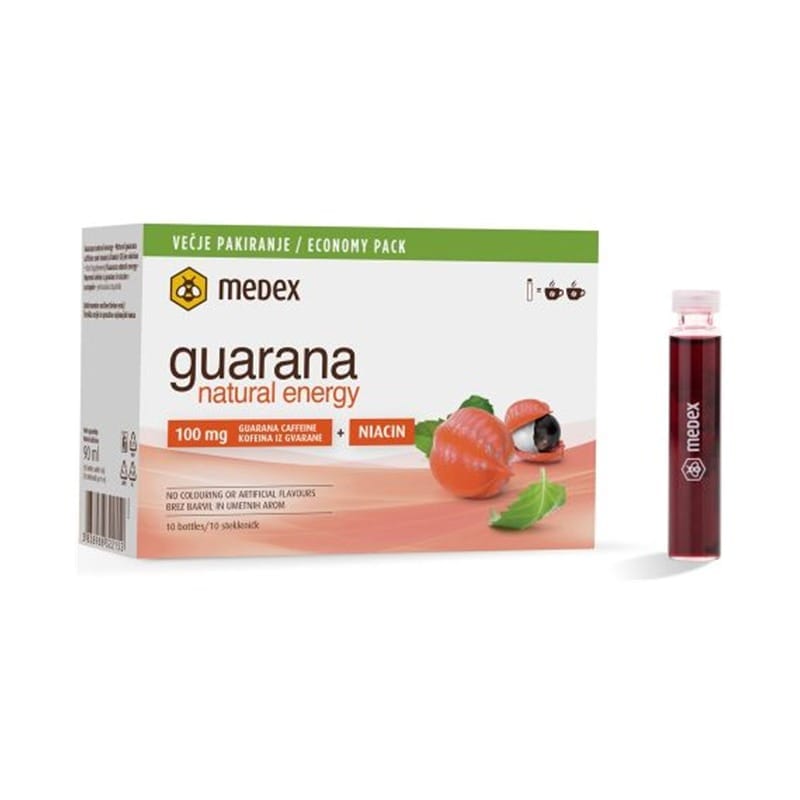 Guarana natural energy Medex (10 x 9 ml)