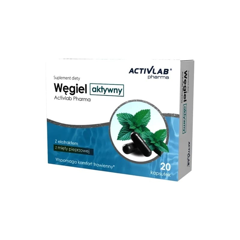 Cărbune activ Activlab Pharma (20 capsule)