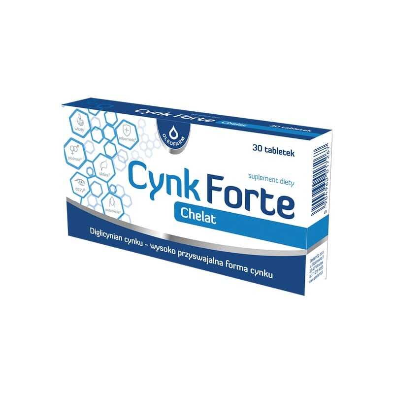 Zinc forte Oleofarm, 15 mg (30 comprimate)