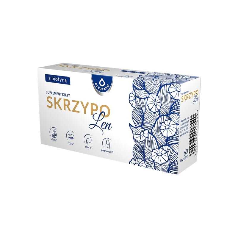 Coada-calului cu biotină și zinc Oleofarm (60 capsule)
