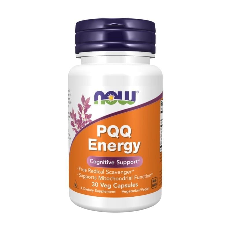 PQQ - Pirolochinolin chinonă NOW, 20mg (30 capsule)