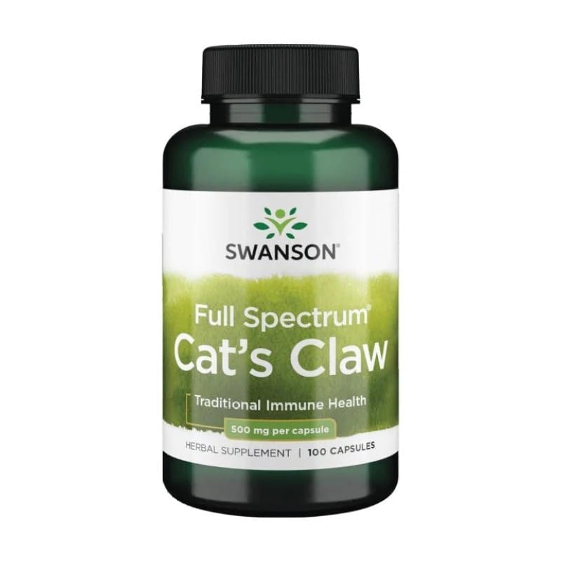 Gheara-mâței Swanson, 500 mg (100 capsule)