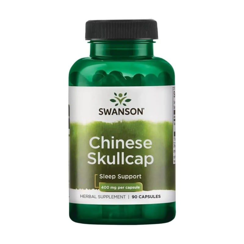 Scutelarie baicală Swanson, 400 mg (90 capsule)