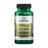 Ghimbir și turmeric Swanson (60 capsule)