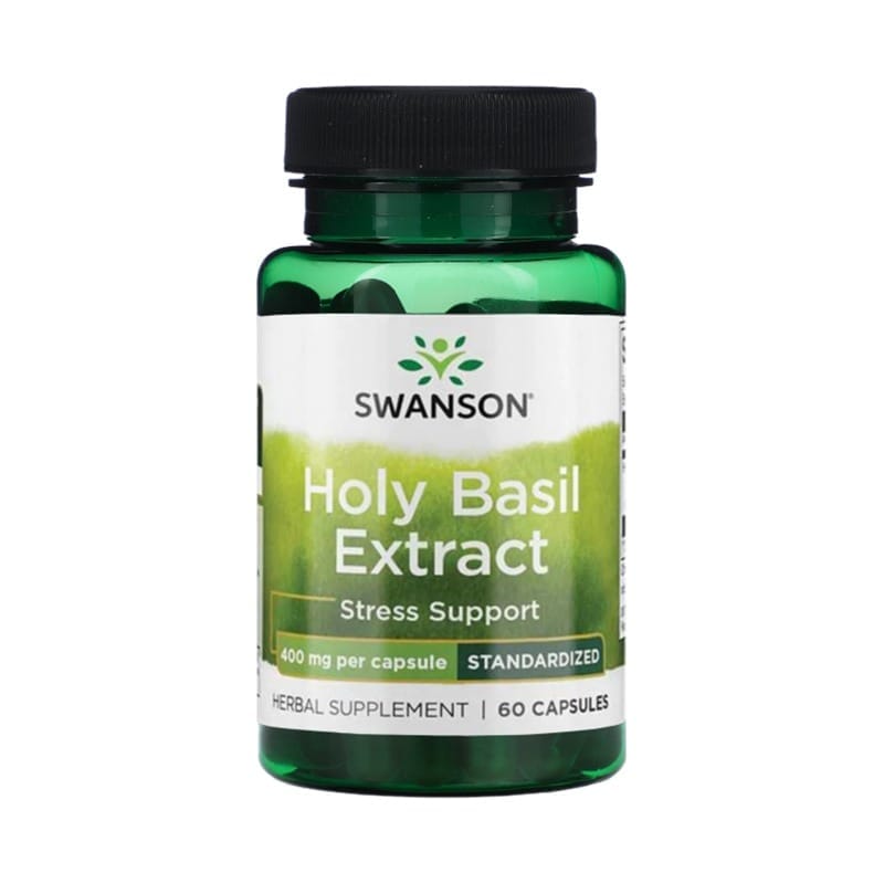Extract de busuioc, 400 mg, Swanson (60 capsule)