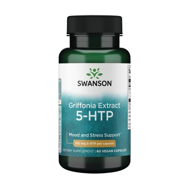 5-HTP din griffonia Swanson, 100 mg (60 capsule)