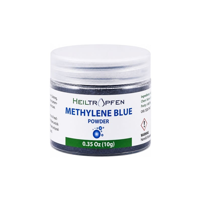 Albastru de metilen sub formă de pulbere Heiltropfen (10 g)
