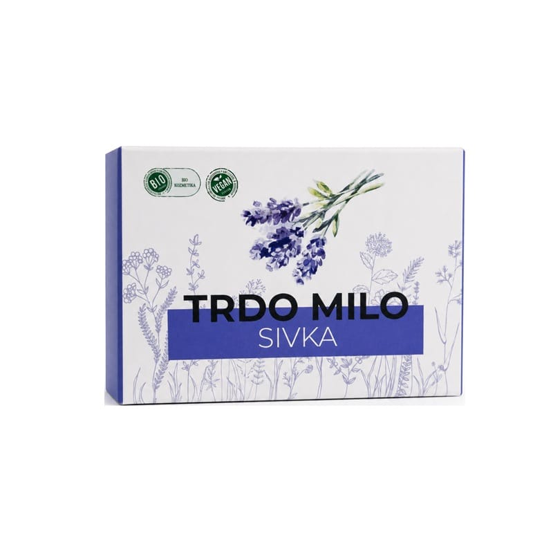 Săpun solid bio cu lavandă Cvetka (100 g)