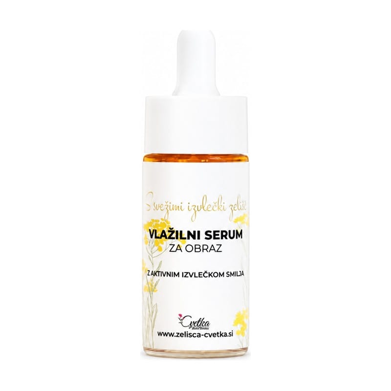 Ser hidratant pentru față Cvetka (15 ml)