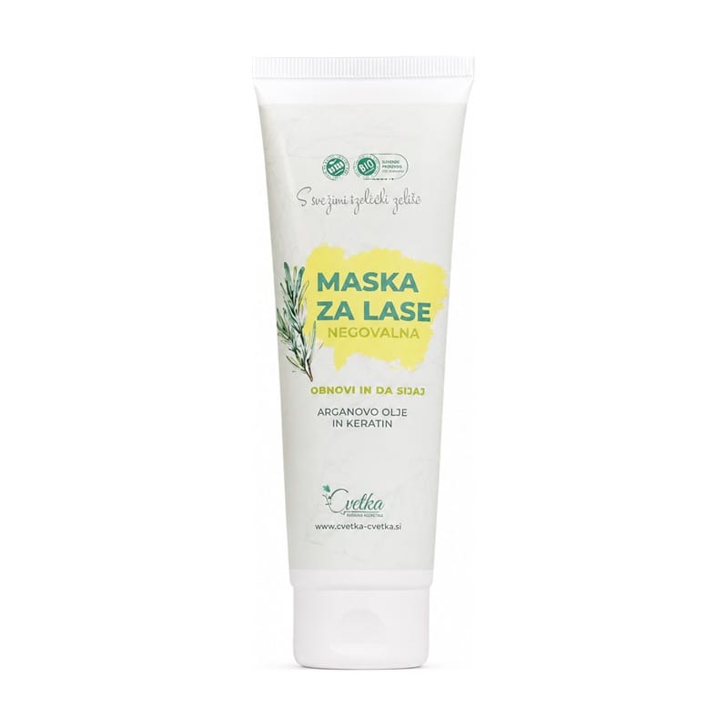 Mască de îngrijire pentru păr Cvetka (125 ml)