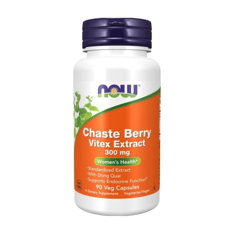 Extract de vitex NOW, 300 mg (90 capsule)