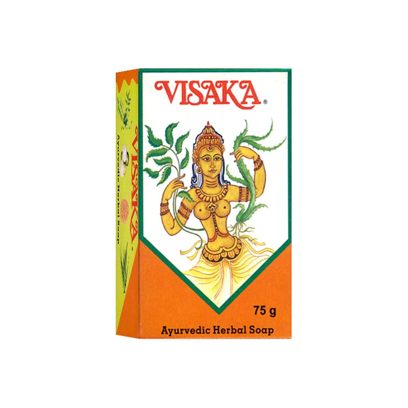 Săpun ayurvedic pe bază de plante VISAKA Siddhalepa (75 g)