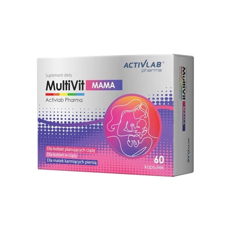 Multivitamine pentru gravide MultiVit Mama Activlab Pharma (60 capsule)