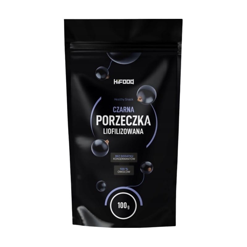 Pulbere de coacăze negre – liofilizată HiFOOD (100 g)