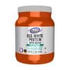 Proteine din albuș de ou fără aromă NOW (544 g)