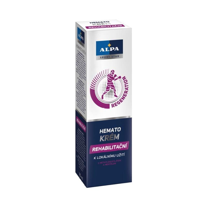 Cremă HEMATO pentru recuperare Alpa (75 ml)