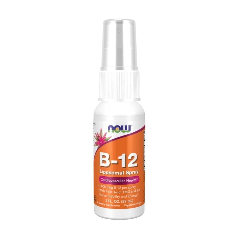 Spray liposomal cu vitamina B-12 NOW (59 ml)