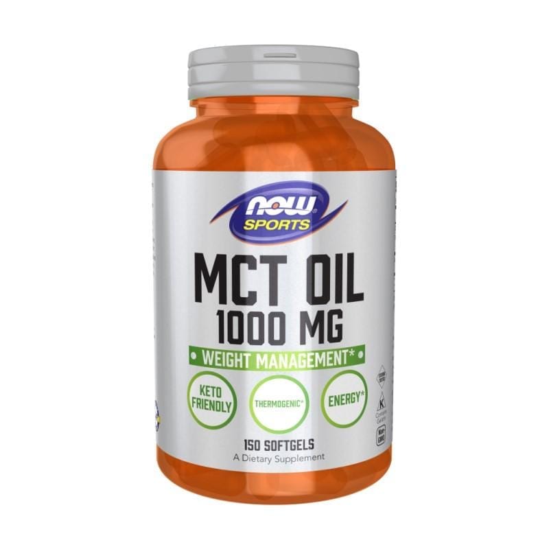Ulei MCT NOW, 1000 mg (150 capsule moi)