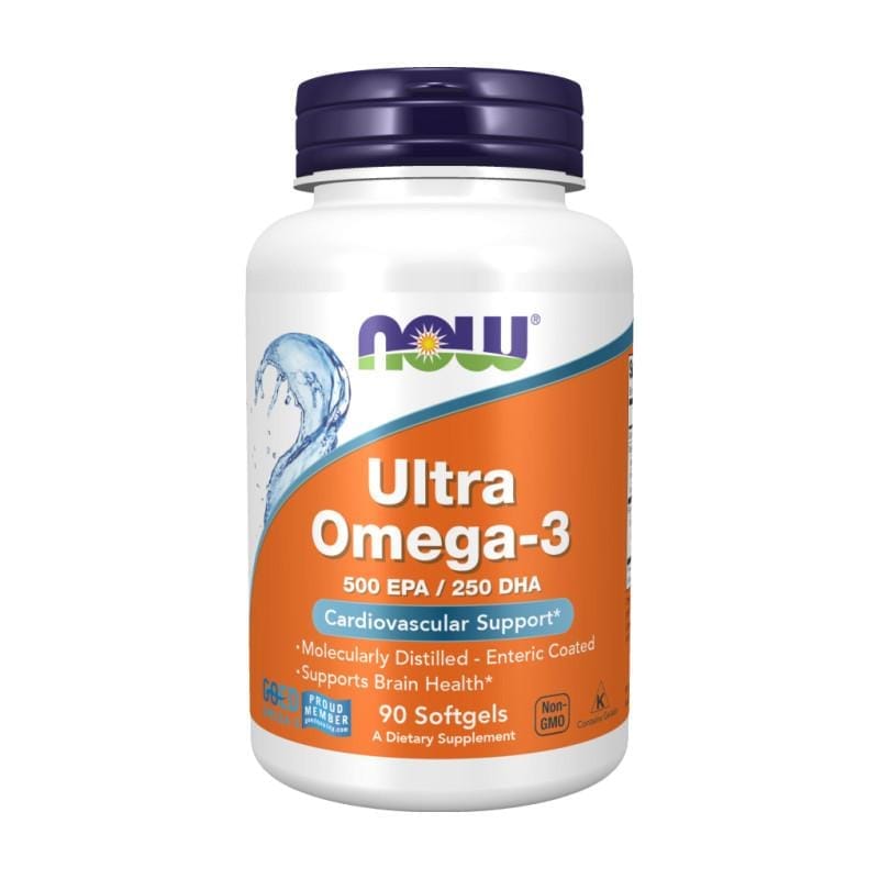 Omega 3 Ultra NOW, 1000 mg (90 capsule moi)
