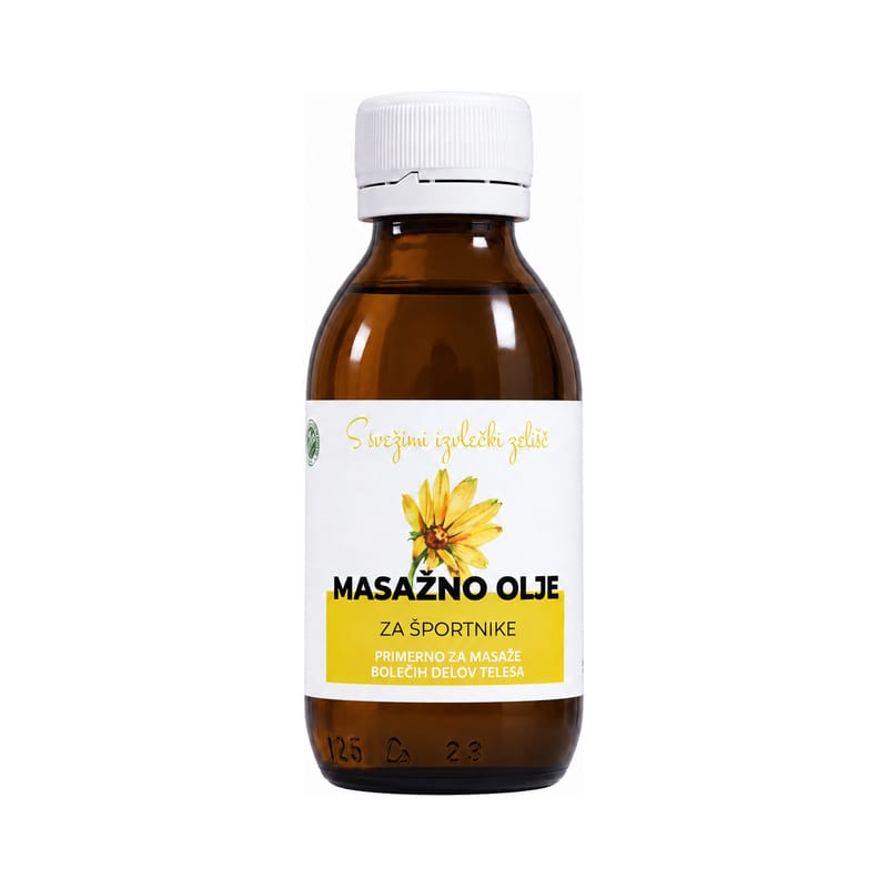 Ulei de masaj pentru sportivi Cvetka (125 ml)