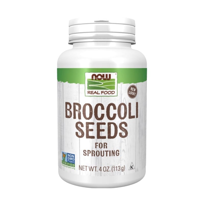 Semințe de broccoli pentru germinare NOW (113 g)