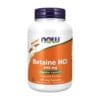 Betaină HCl NOW (120 capsule)