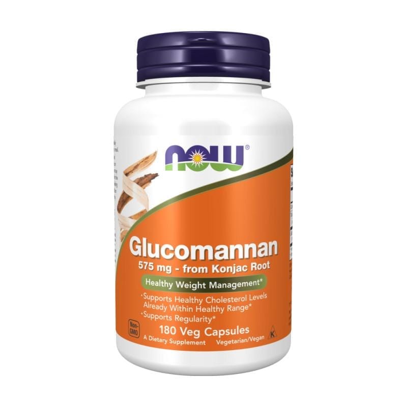 Glucomanan NOW, 575 mg (180 capsule)