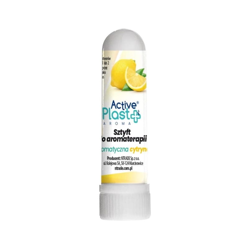 Inhalator de buzunar Lămâie răcoritoare ActivePlast (1 g)