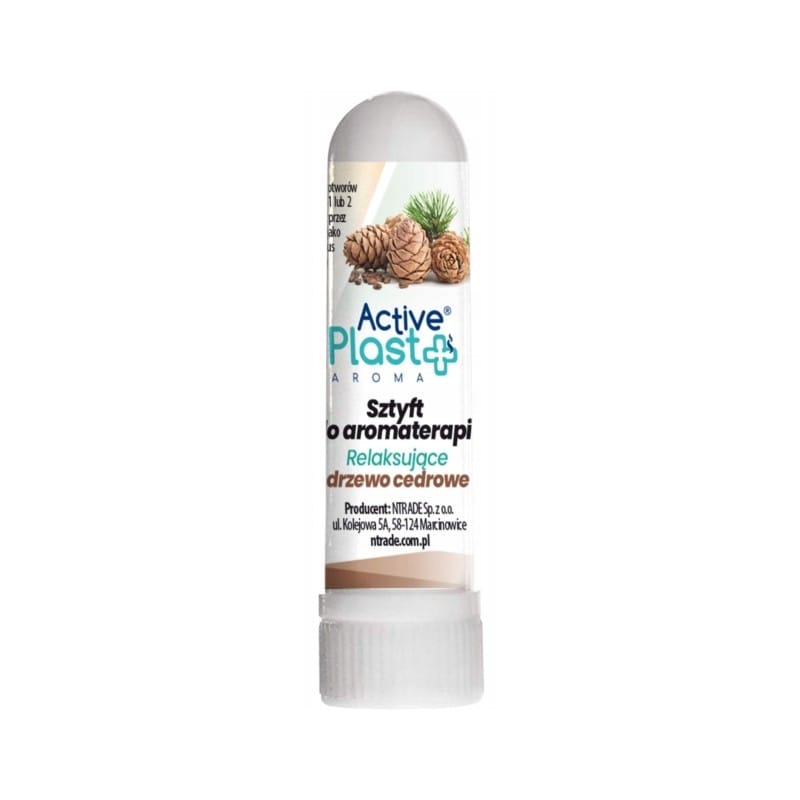 Inhalator de buzunar cu lemn de cedru ActivePlast (1 g)