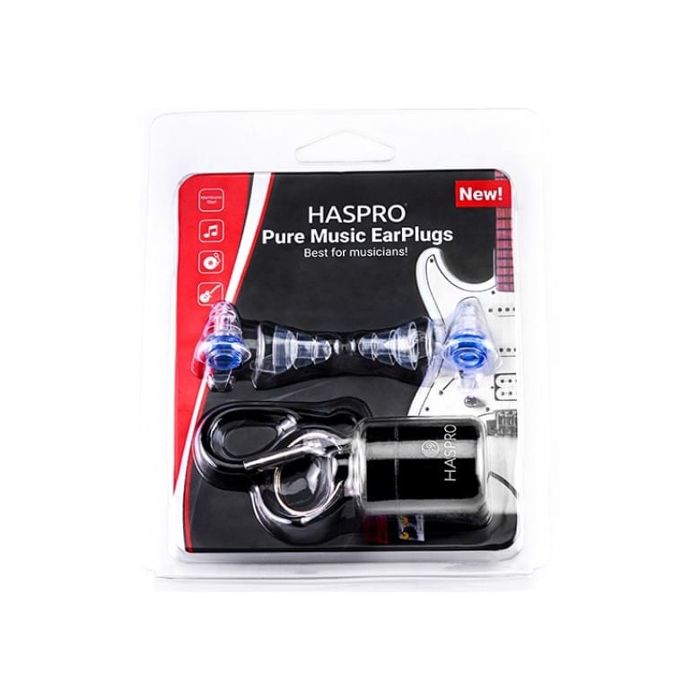 Dopuri de urechi pentru muzicieni – din silicon Pure Music Haspro (2 perechi S/M)