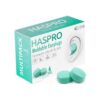 Dopuri de urechi din silicon Mold6 - culoare verde mentă Haspro (12 bucăți)